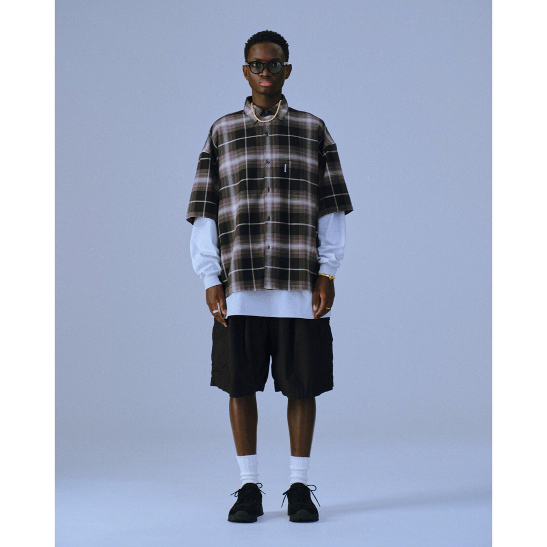 COOTIE(クーティー)の6/23まで  COOTIE R/C Ombre Check S/S Shirt メンズのトップス(シャツ)の商品写真