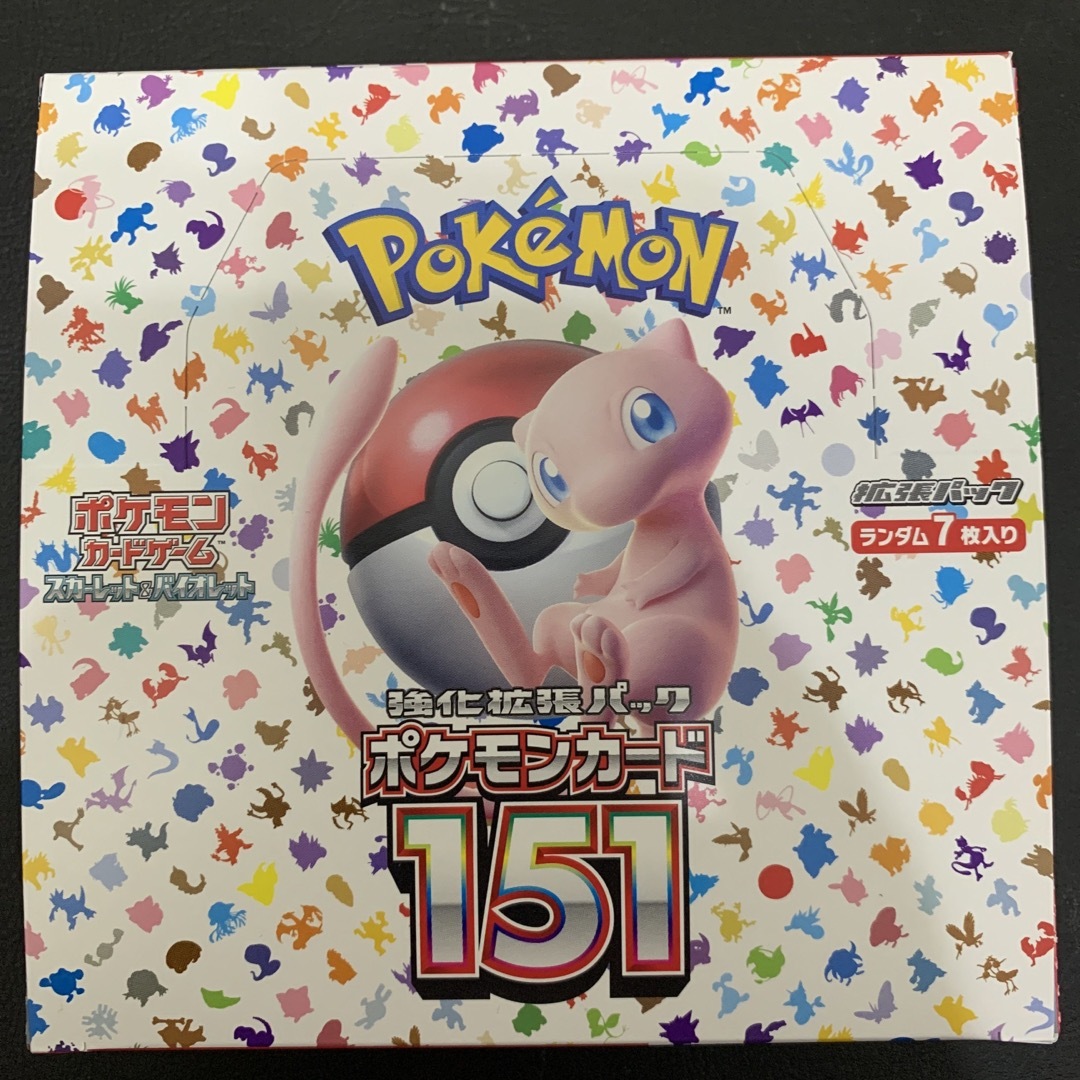 ポケモン(ポケモン)のポケモンカード 151 BOX 新品 未開封 エンタメ/ホビーのトレーディングカード(Box/デッキ/パック)の商品写真