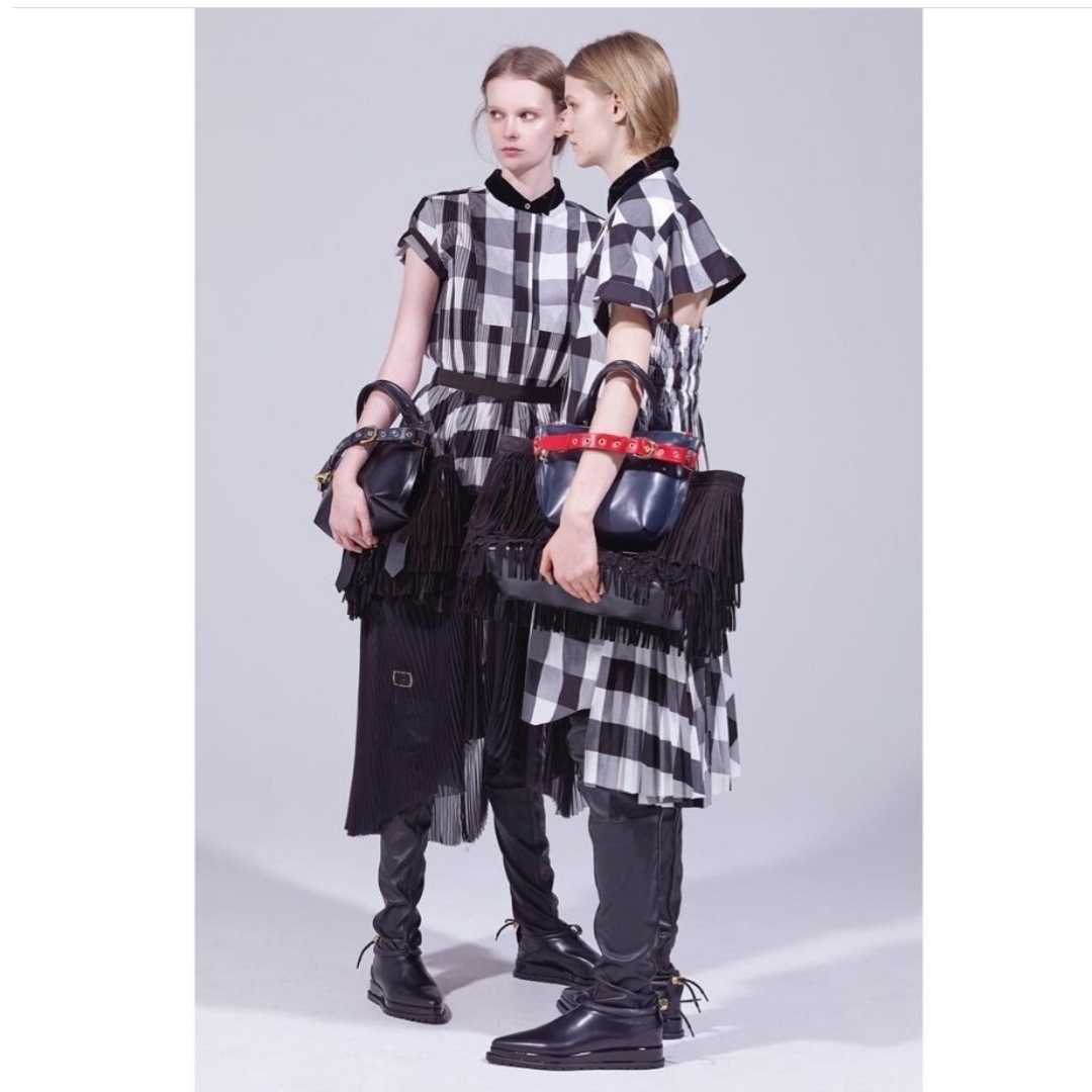 sacai チェックプリーツワンピース | www.innoveering.net