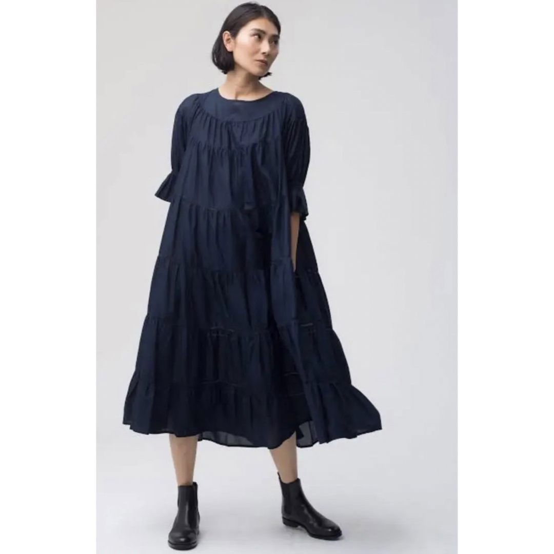 新品タグ付*Merlette パフスリーブワンピース PARADIS