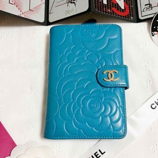 シャネル(CHANEL)の【専用】CHANEL シャネル コンパクトウォレット  カメリア  二つ折り財布(財布)