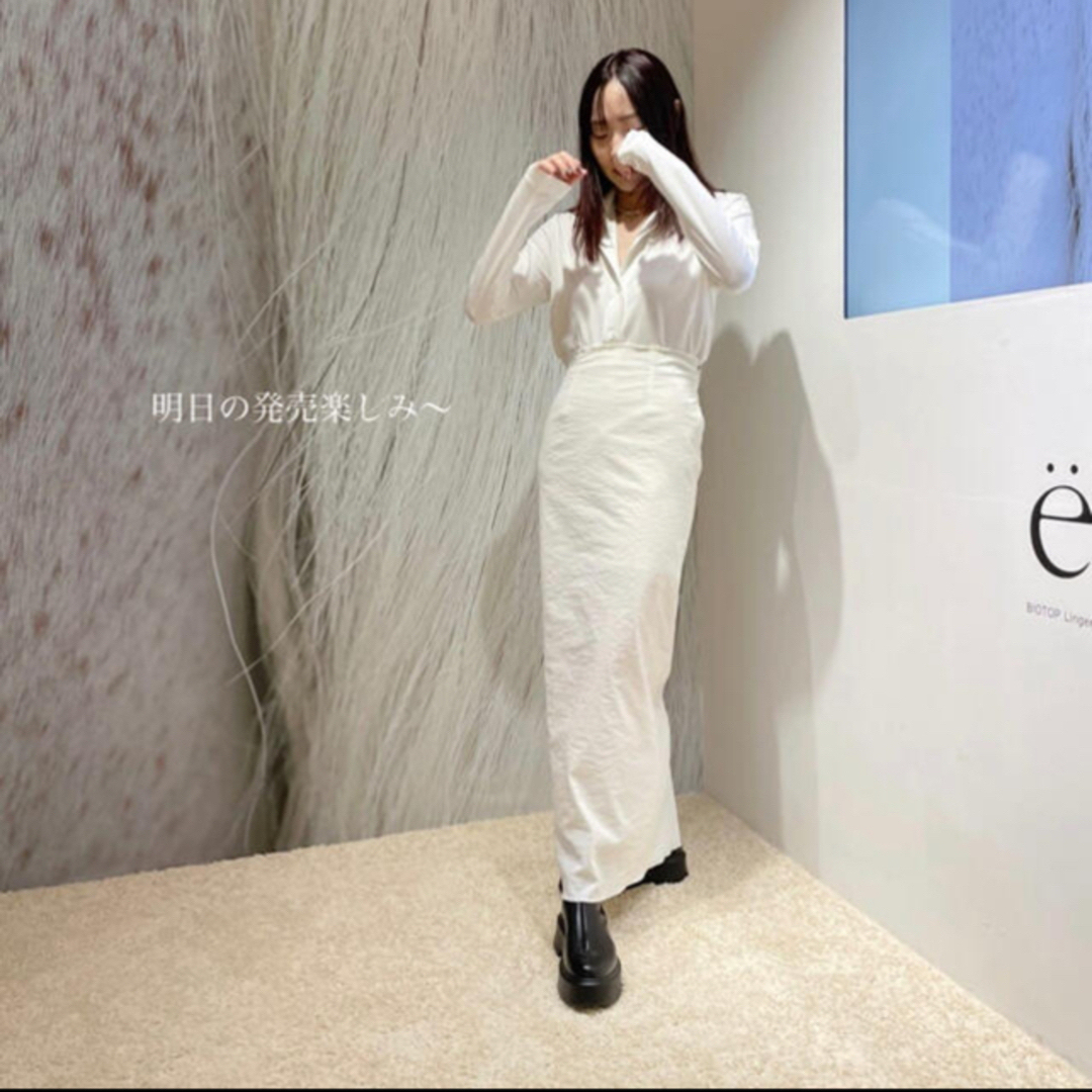 yo BIOTOP wool が sheer tight skirt ロロ・ピアーナ yo BIOTOP wool が sheer tight skirt ロロ・ピアーナ