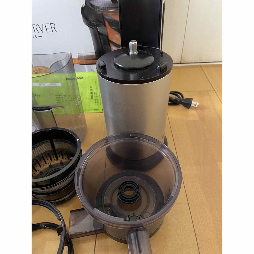 Panasonic スロージューサー 低速ジューサー MJ-L500 Panasonic スロージューサー 低速ジューサー MJ-L500
