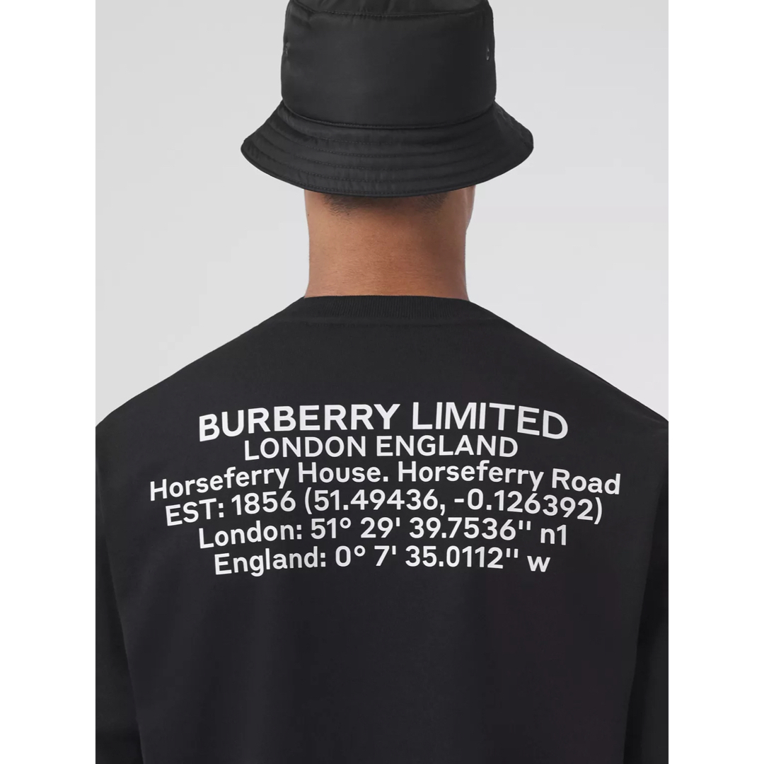 新品《 BURBERRY 》ロケーションプリント オーバーサイズ Tシャツ