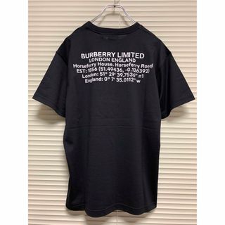 バーバリー(BURBERRY)の新品《 BURBERRY 》ロケーションプリント オーバーサイズ Tシャツ(Tシャツ/カットソー(半袖/袖なし))