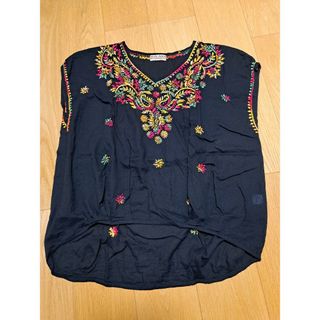 マライカ(MALAIKA)のマライカ MALAIKA ラクノウ刺繍 ノースリーブトップス(カットソー(半袖/袖なし))