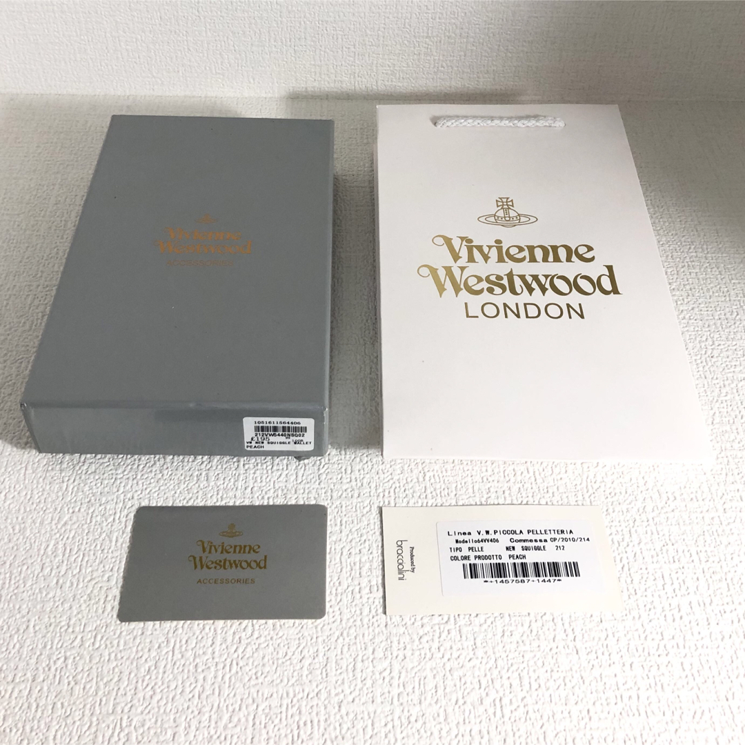 Vivienne Westwood(ヴィヴィアンウエストウッド)の🔸新品訳あり🔸ヴィヴィアンウエストウッド　長財布 ピンク  レディースのファッション小物(財布)の商品写真