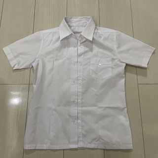 ★ののこさん専用★半袖　白シャツ　フォーマル　130 Yシャツ　男女兼用　受験(ブラウス)