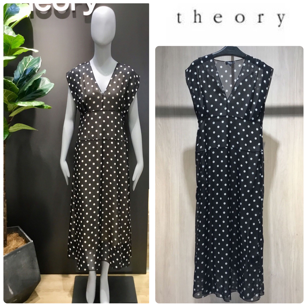 theory 美品　限定　ワンピース　シルク