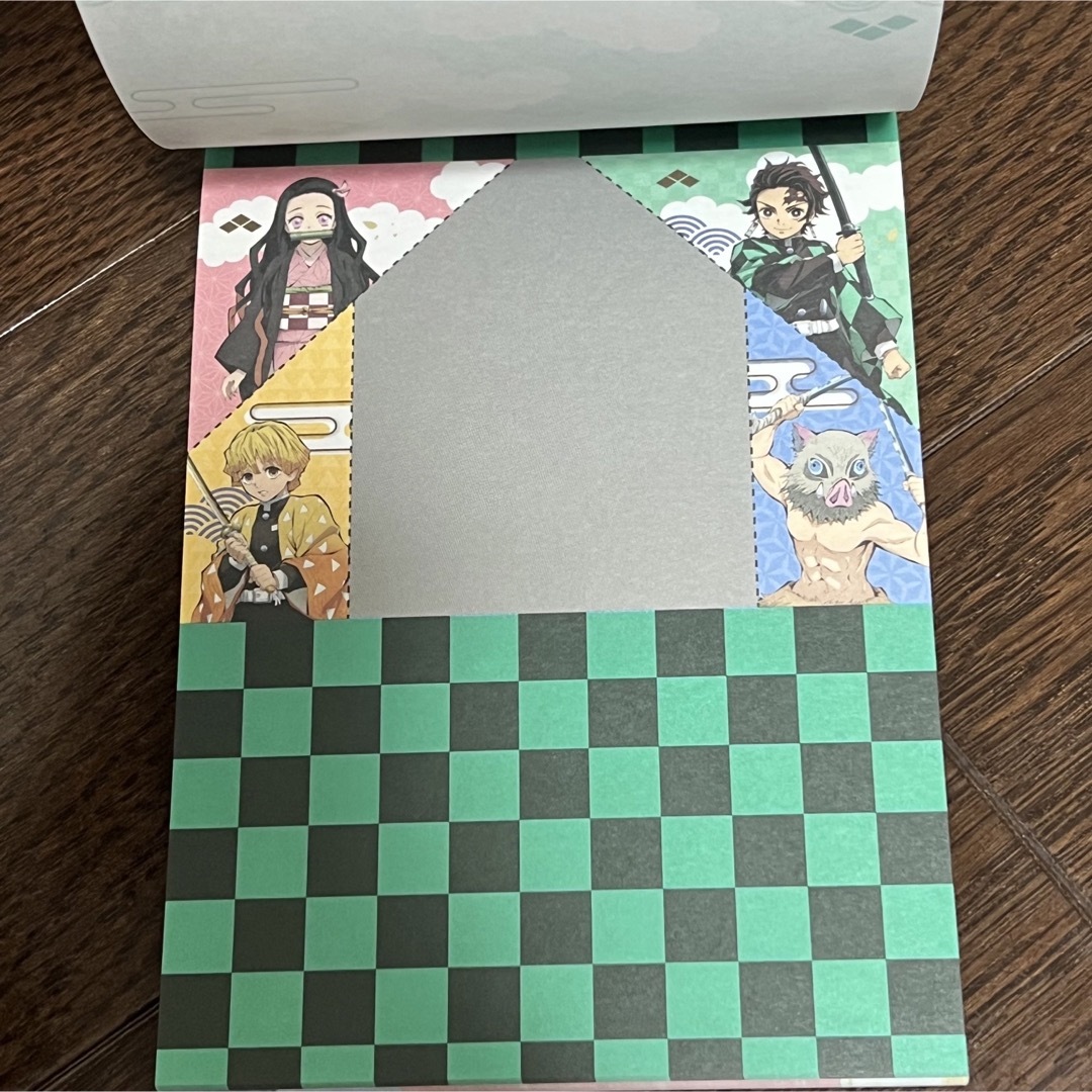 鬼滅の刃(キメツノヤイバ)の【鬼滅の刃】おりメモ 2冊セット エンタメ/ホビーのアニメグッズ(その他)の商品写真