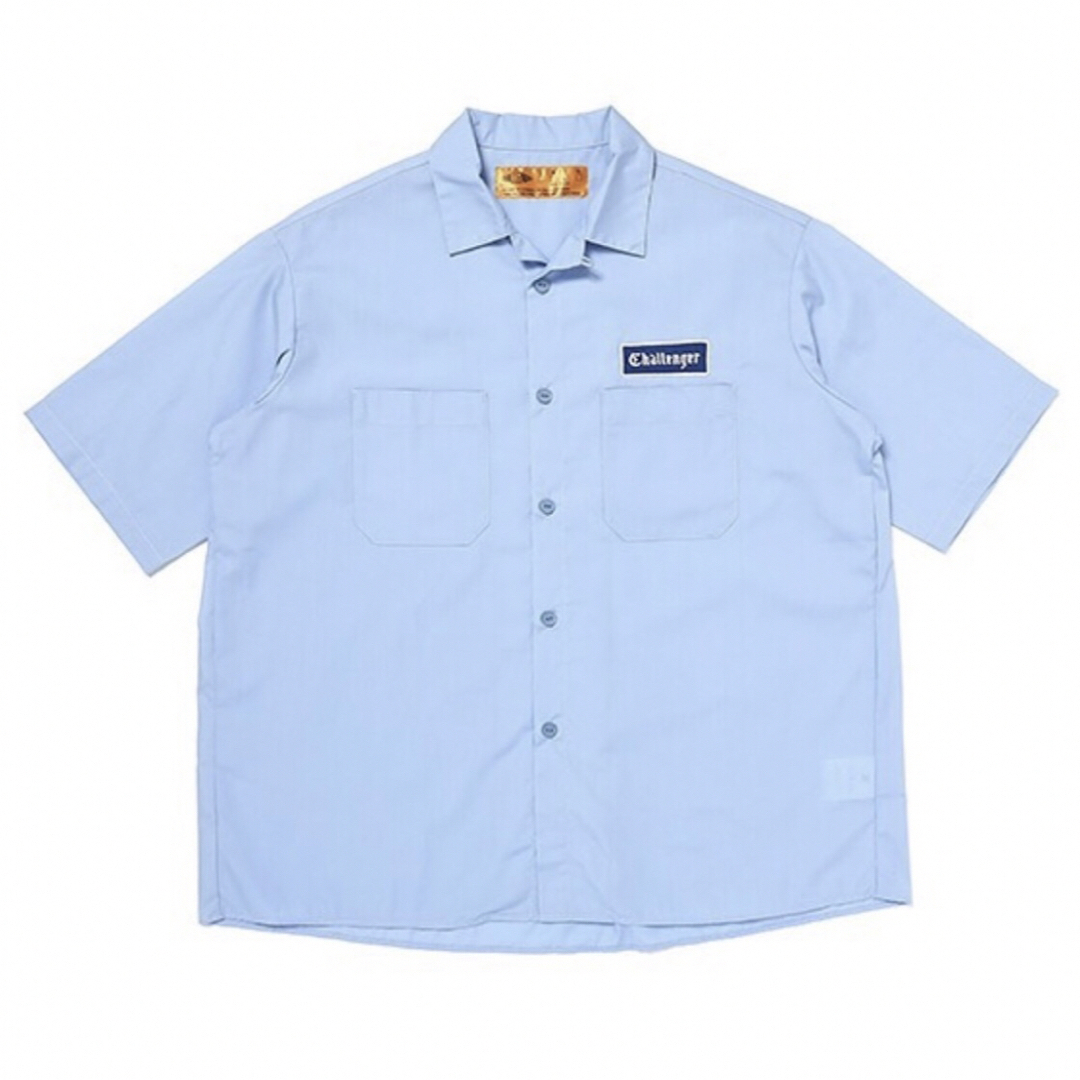 クリアランス本物 CHALLENGER S/S WORKER SHIRTオープンカラーワーク