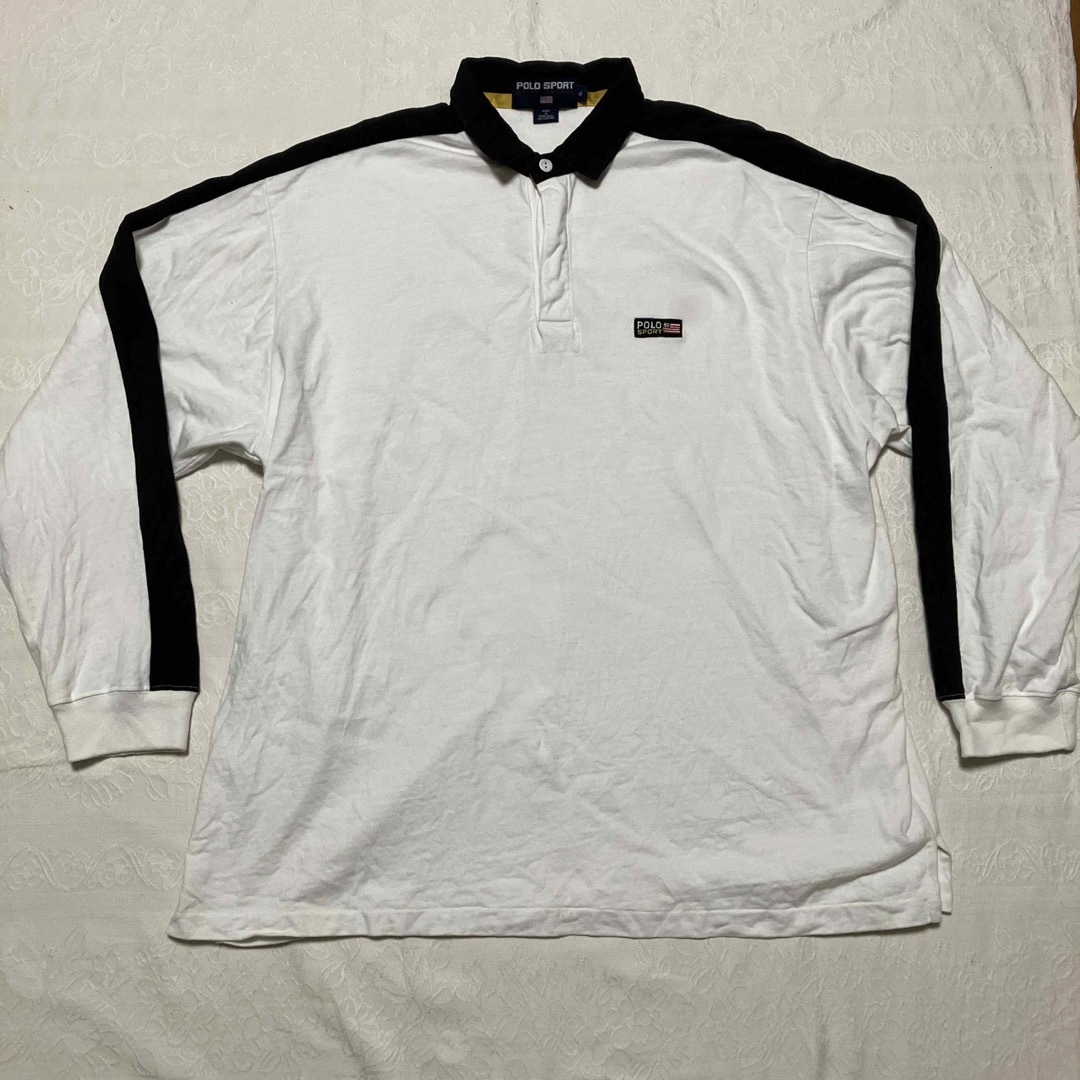 POLO RALPH LAUREN(ポロラルフローレン)のポロスポーツ　ラガーシャツ　XL メンズのトップス(ポロシャツ)の商品写真