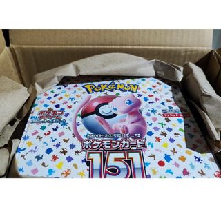 ポケモン(ポケモン)のポケモンカード　151　1BOX ボックス　シュリンク付き　ポケセン産(Box/デッキ/パック)