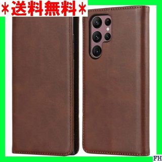 I Galaxy S22 Ultra ケース Galaxy クブラウン 1013(モバイルケース/カバー)