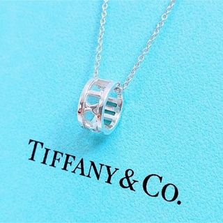 美品 鏡面 Tiffany\u0026 Co. ティファニー オープンアトラス ネックレス