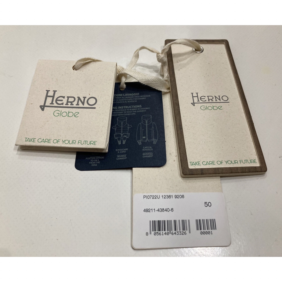 【美品】HERNO ヘルノ ダウンベスト ダークネイビー