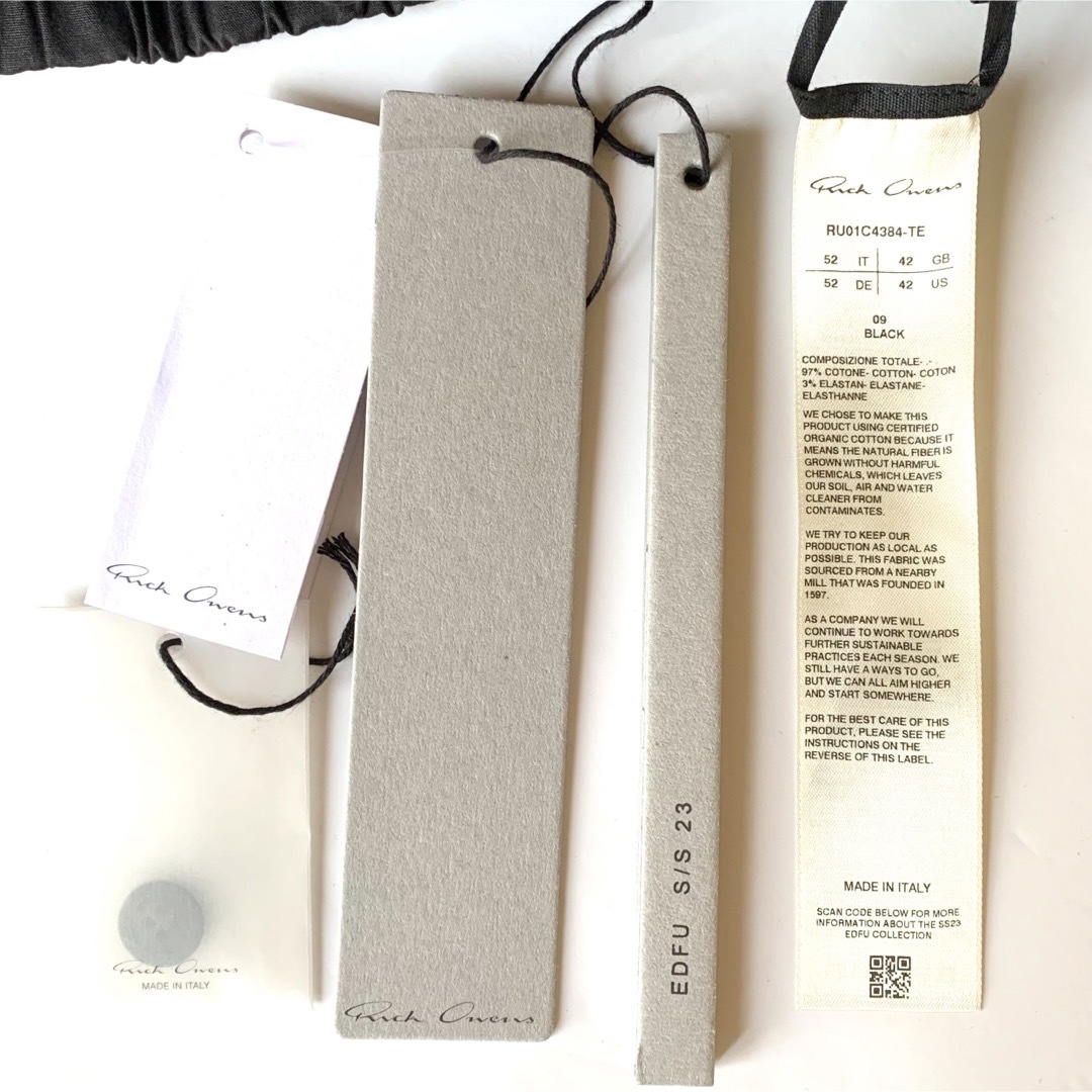 新品未使用 RICK OWENS 23SS EDFU PODS 52 | datatraceautomation.in