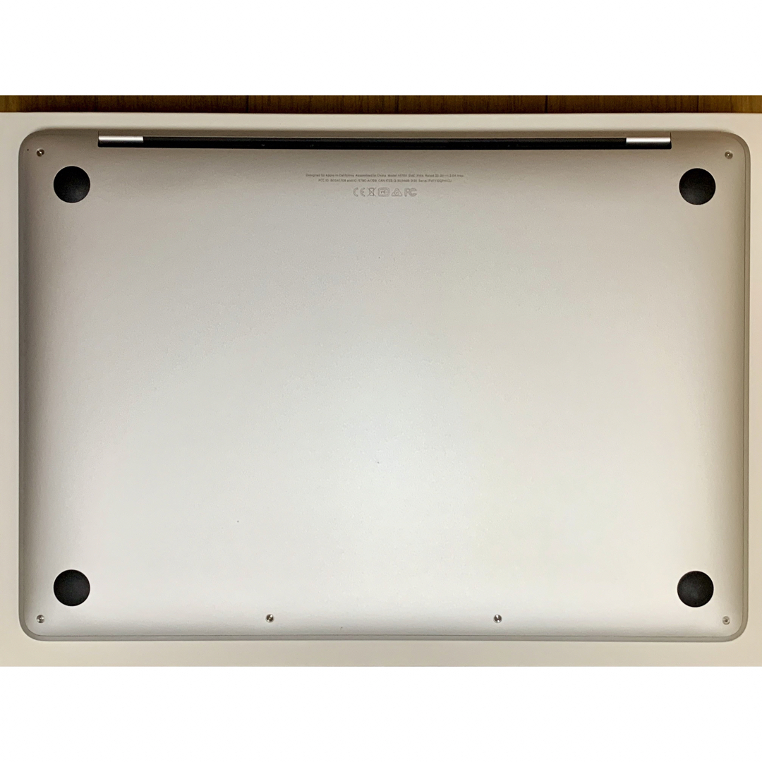 MacBookPro 13”シルバー(16GB,SSD512GB)2017” 4