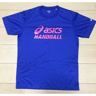 アシックス(asics)の【ハンドボール】アシックス　Tシャツ　青色　練習着(その他)