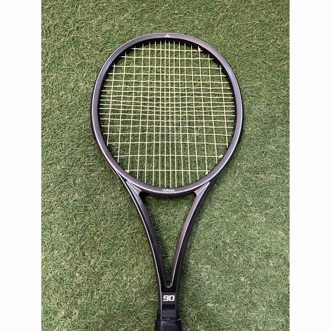 ヤマハ(ヤマハ)のYAMAHA ヤマハ αSERIES 木製 硬式用 テニス ラケット  スポーツ/アウトドアのテニス(ラケット)の商品写真
