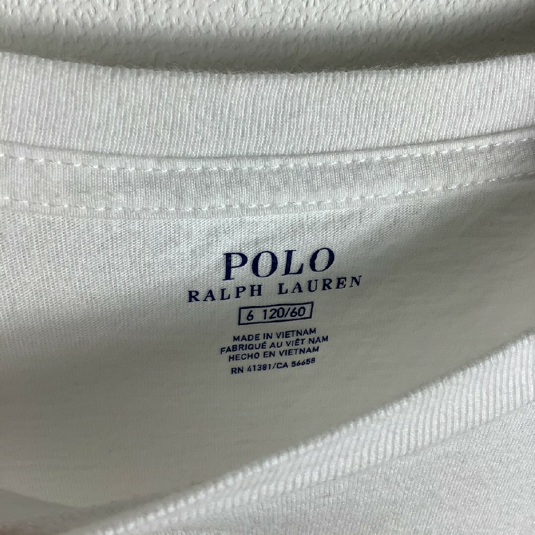 POLO RALPH LAUREN(ポロラルフローレン)のPOLO　RALPH LAUREN　ポロベア　tシャツ　テニス　男女兼用 キッズ/ベビー/マタニティのキッズ服男の子用(90cm~)(Tシャツ/カットソー)の商品写真