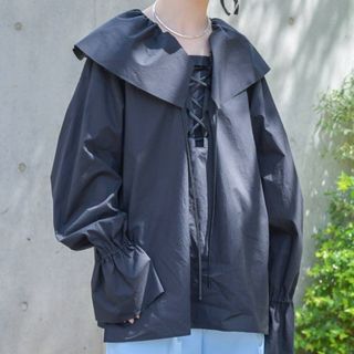 LACE-UP SMOCK / レースアップスモック