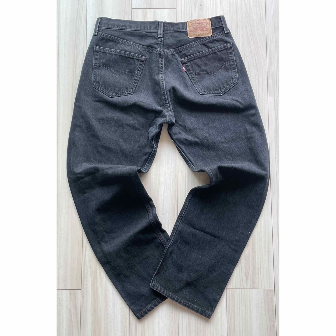 ビンテージ!90s Levi's501 後染めブラックデニム W36 USA製 | www