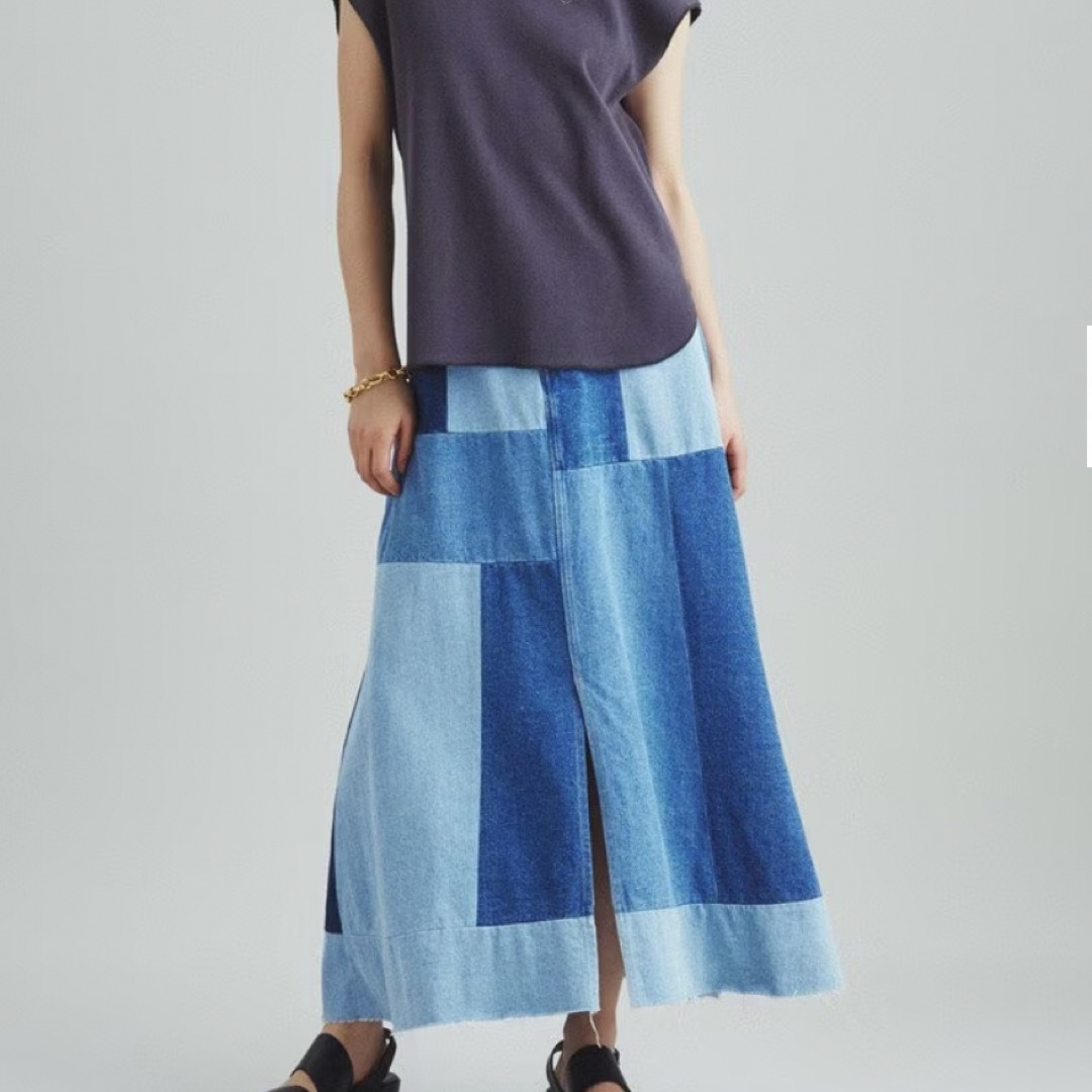 GRACE CONTINENTAL(グレースコンチネンタル)の◾︎デニムスカート◾︎グレースコンチネンタル◾︎ レディースのスカート(ロングスカート)の商品写真