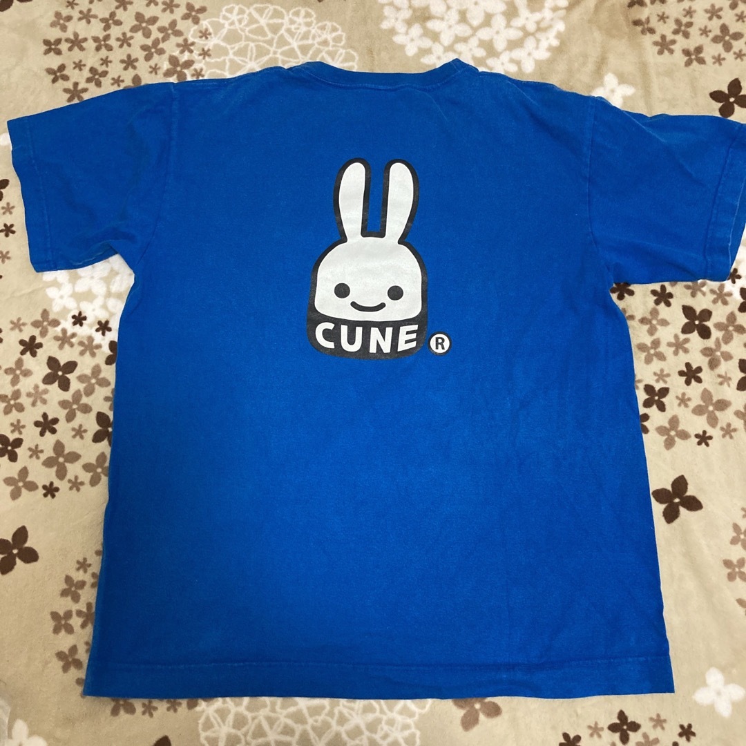 CUNE 【L】半袖T シャツ メンズ 青色 キューン