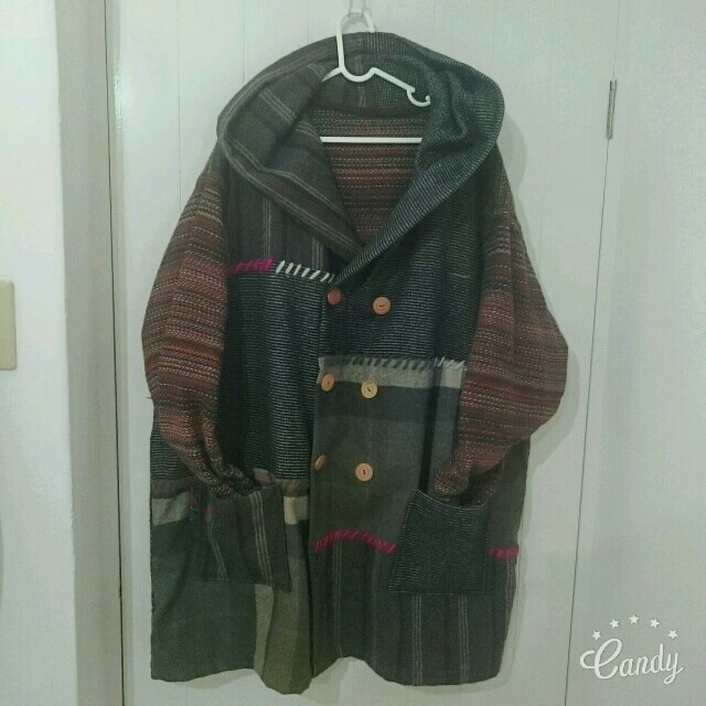 EL RODEO(エルロデオ)の値下げしました！100%ウールコート☆エルロデオ レディースのジャケット/アウター(ロングコート)の商品写真