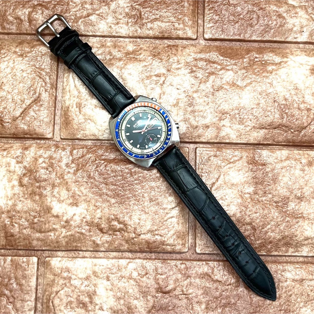 【訳あり】稼働品/SEIKO/ペプシ/スピードタイマー/自動巻/クロノグラフ