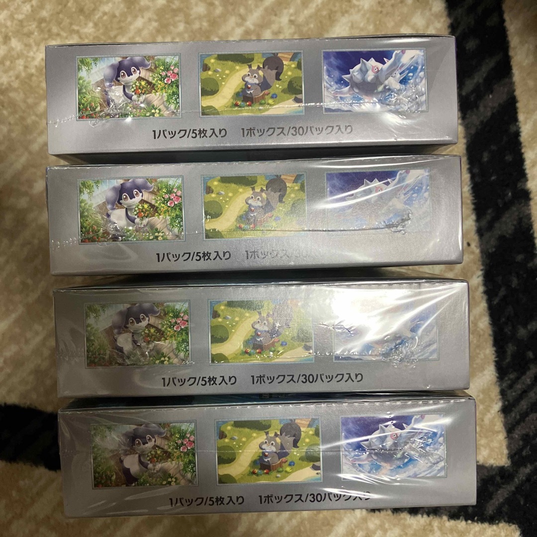ポケモン - ポケモンカード バイオレットex シュリンク付き 4boxの通販