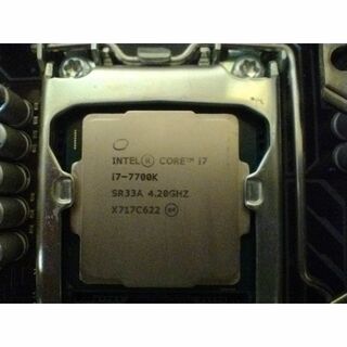 インテル(intel)のcore i7 7700K(PCパーツ)