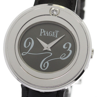 ピアジェ(PIAGET)のピアジェ PIAGET P10275 ポセション K18WG 1Pダイヤ クォーツ レディース _754879(腕時計)