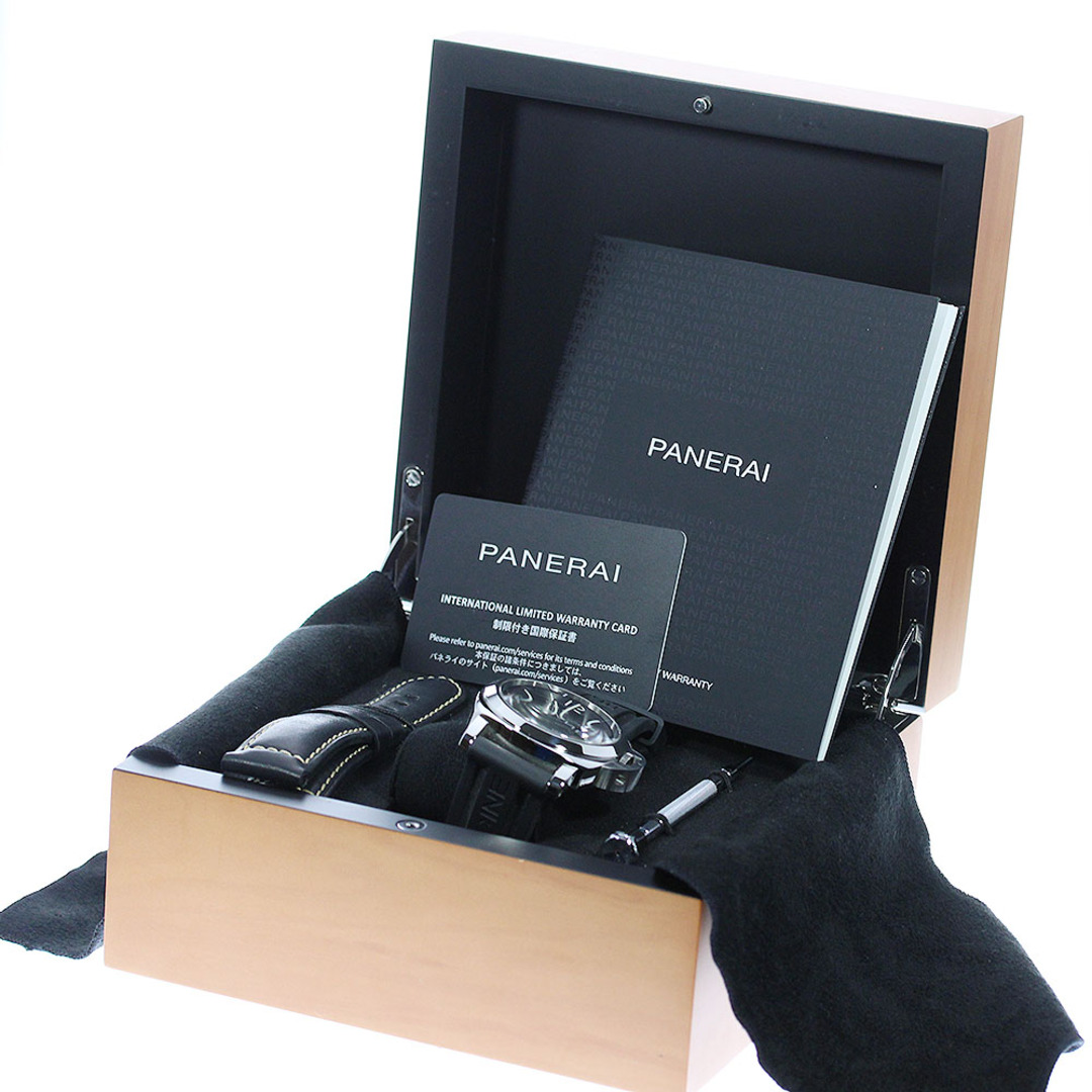 パネライ PANERAI PAM01084 ルミノール ロゴ 44ｍｍ 手巻き メンズ 良品 内箱・保証書付き_755232