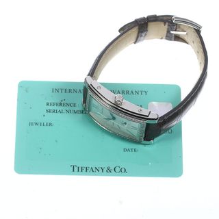 ティファニー TIFFANY&Co. Z0030.13.10B21A40A グランド ダイヤベゼル スモールセコンド クォーツ メンズ  保証書付き_755276