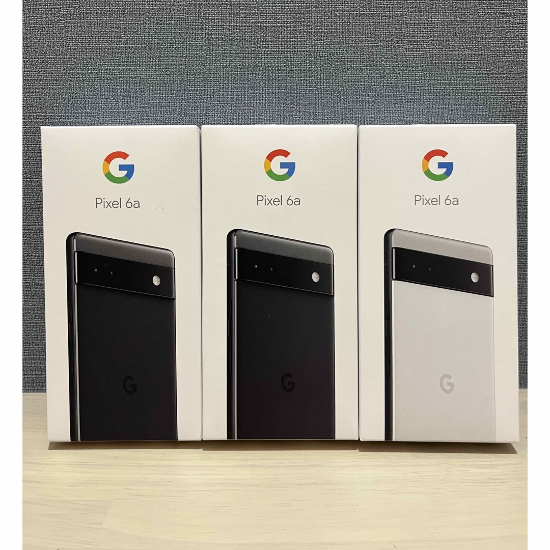 Google Pixel 6a 新品・未使用・未通電 3台セット | フリマアプリ ラクマ