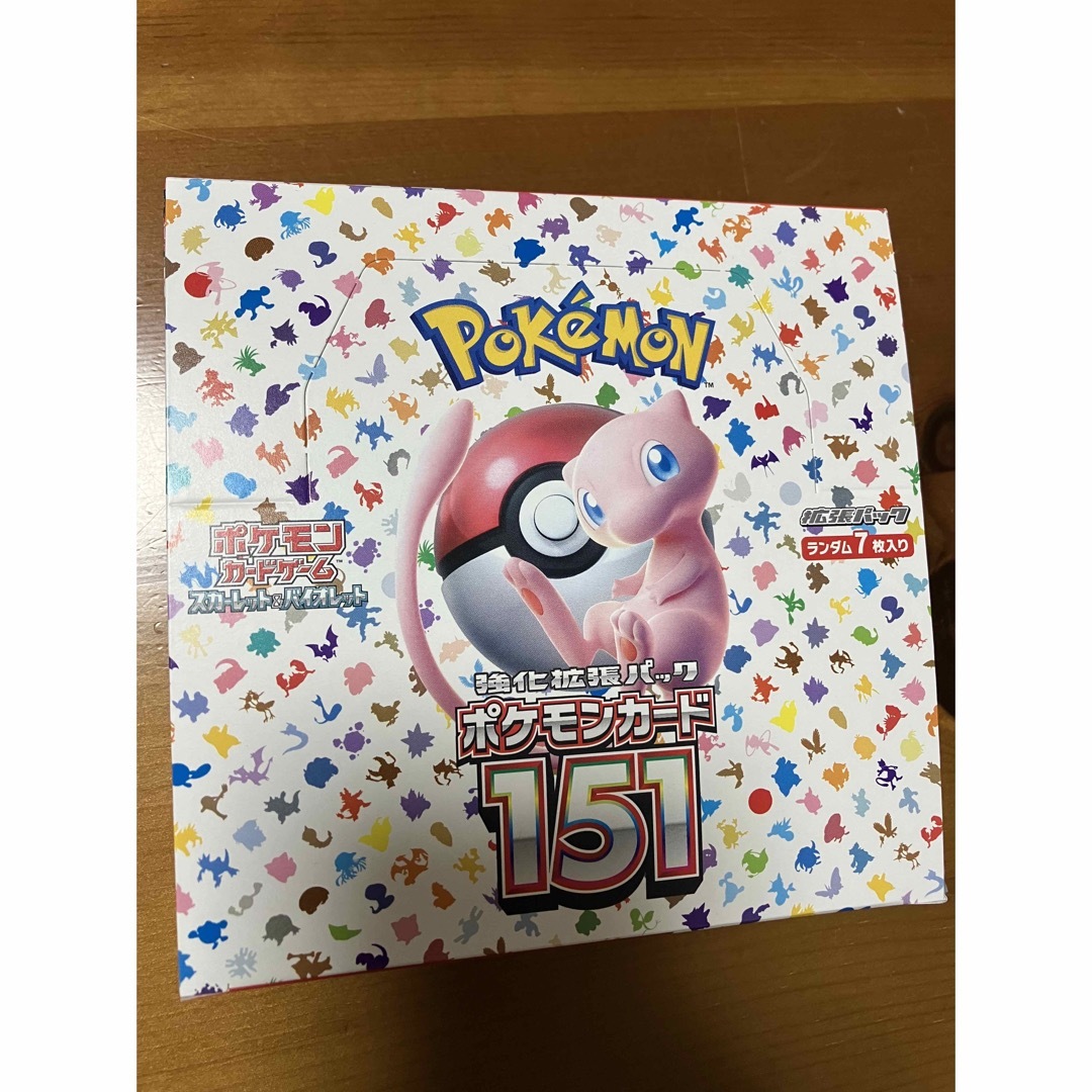 スカーレット＆バイオレット 強化拡張パック ポケモンカード151 BOX