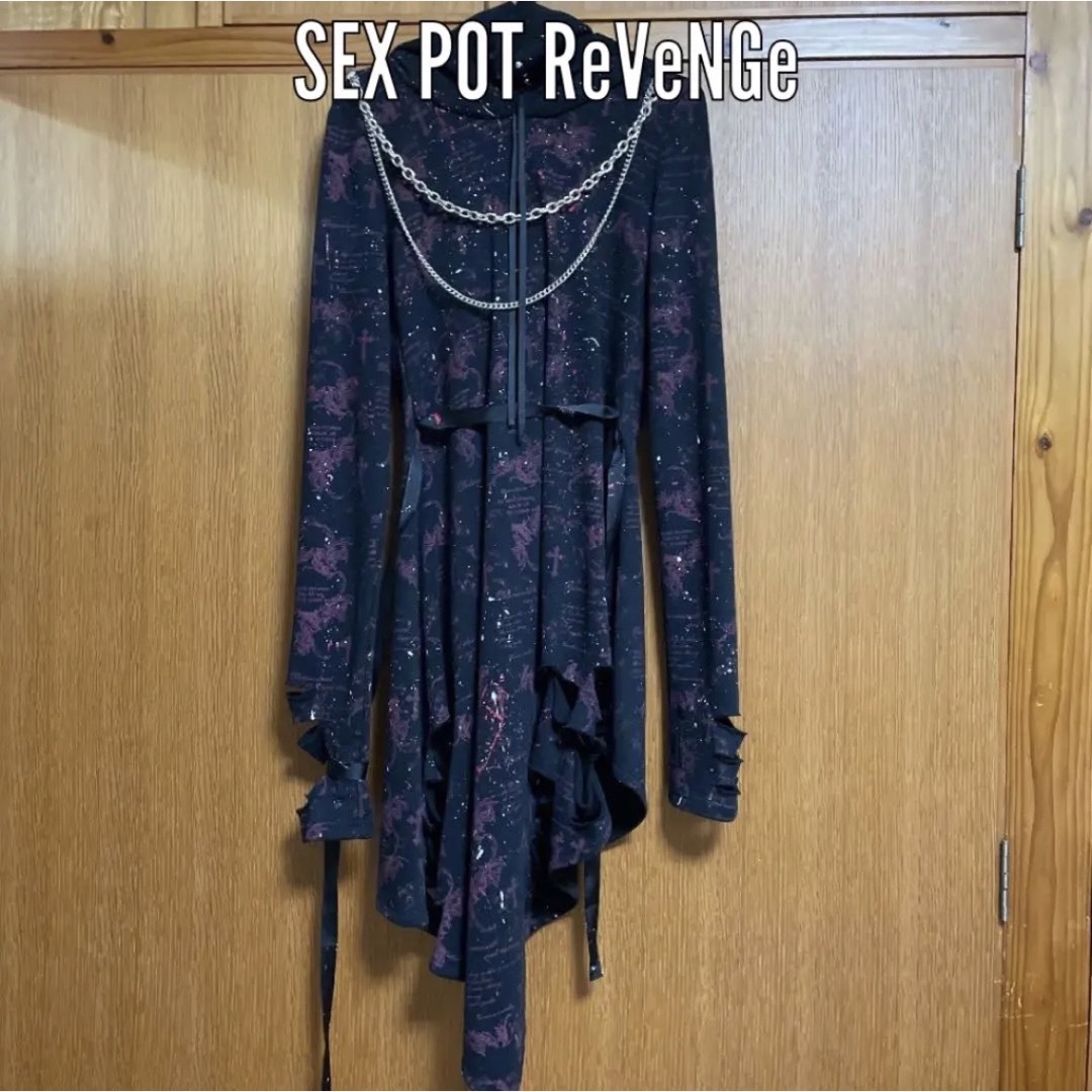 SEX POT ReVeNGe チュニック　一点物ゴス