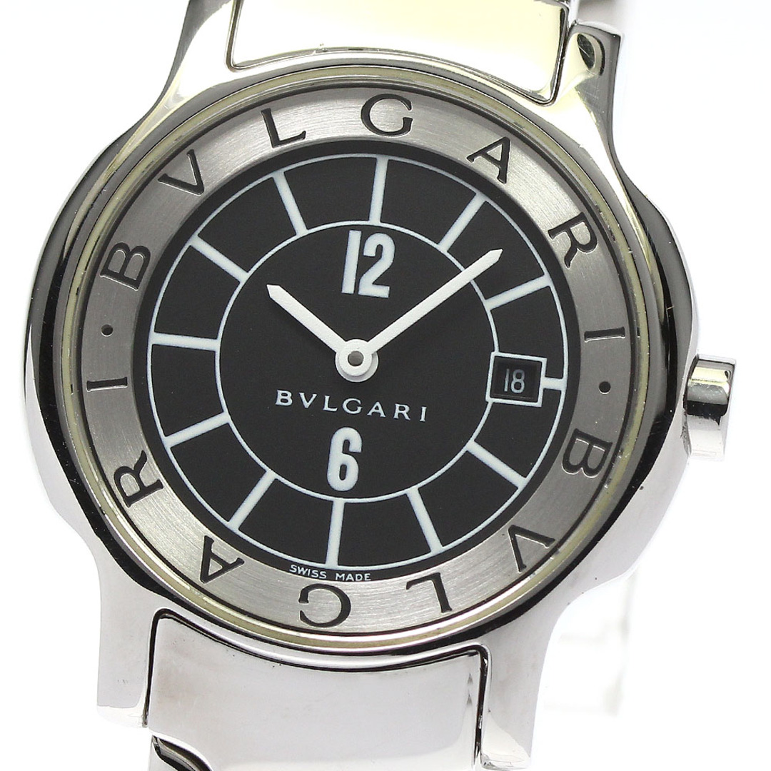 売上 ブルガリ BVLGARI ST29S ソロテンポ デイト クォーツ レディース ...