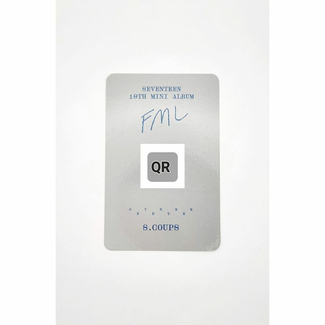 ペア 販売 SEVENTEEN エスクプス スンチョル FML公開放送トレカサノク
