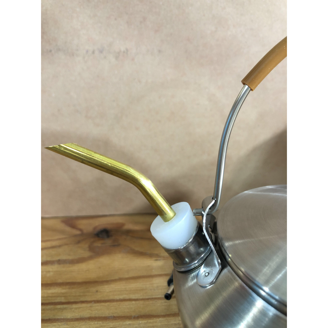 ドリップノズル（真鍮）ミニマルワークスミニケトルBOGLE専用 スポーツ/アウトドアのアウトドア(調理器具)の商品写真