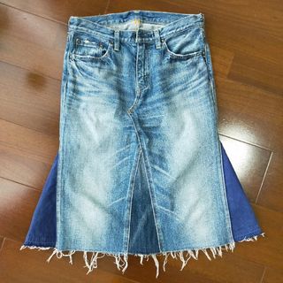 リーバイス(Levi's)のLevis  リーバイス  リメイクスカート(ひざ丈スカート)