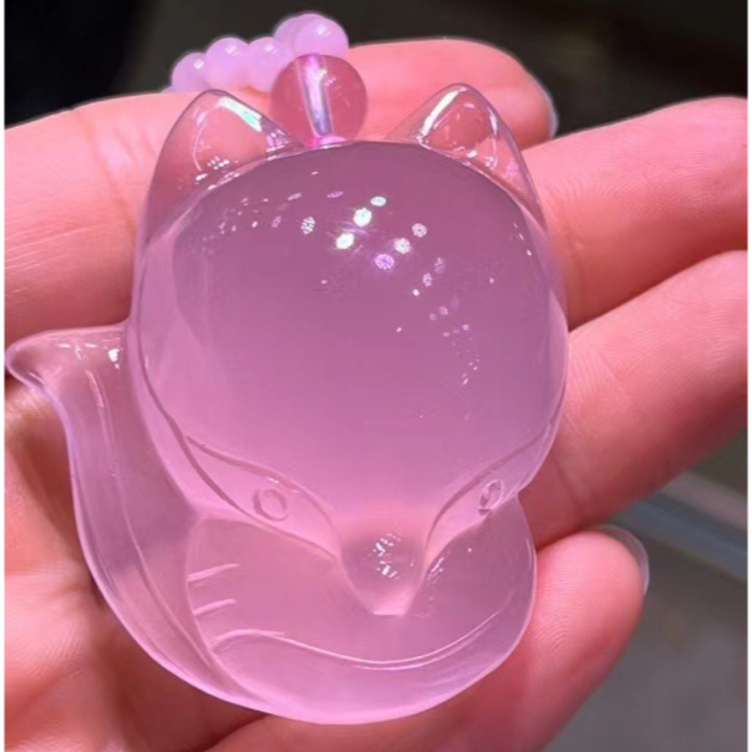 天然】スター ローズクォーツ ネックレス 51×44×26mm63g | legaleagle