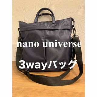 ✽.: 新品 POPCORN× nano universe 3WAYレザーバッグ