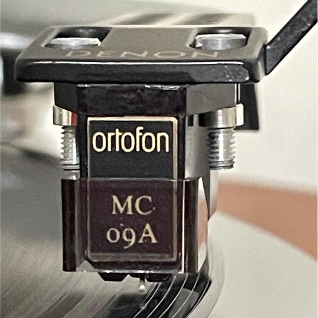 ギフト ortofon MC-09A オーディオテクニカMG-10ヘッドシェル