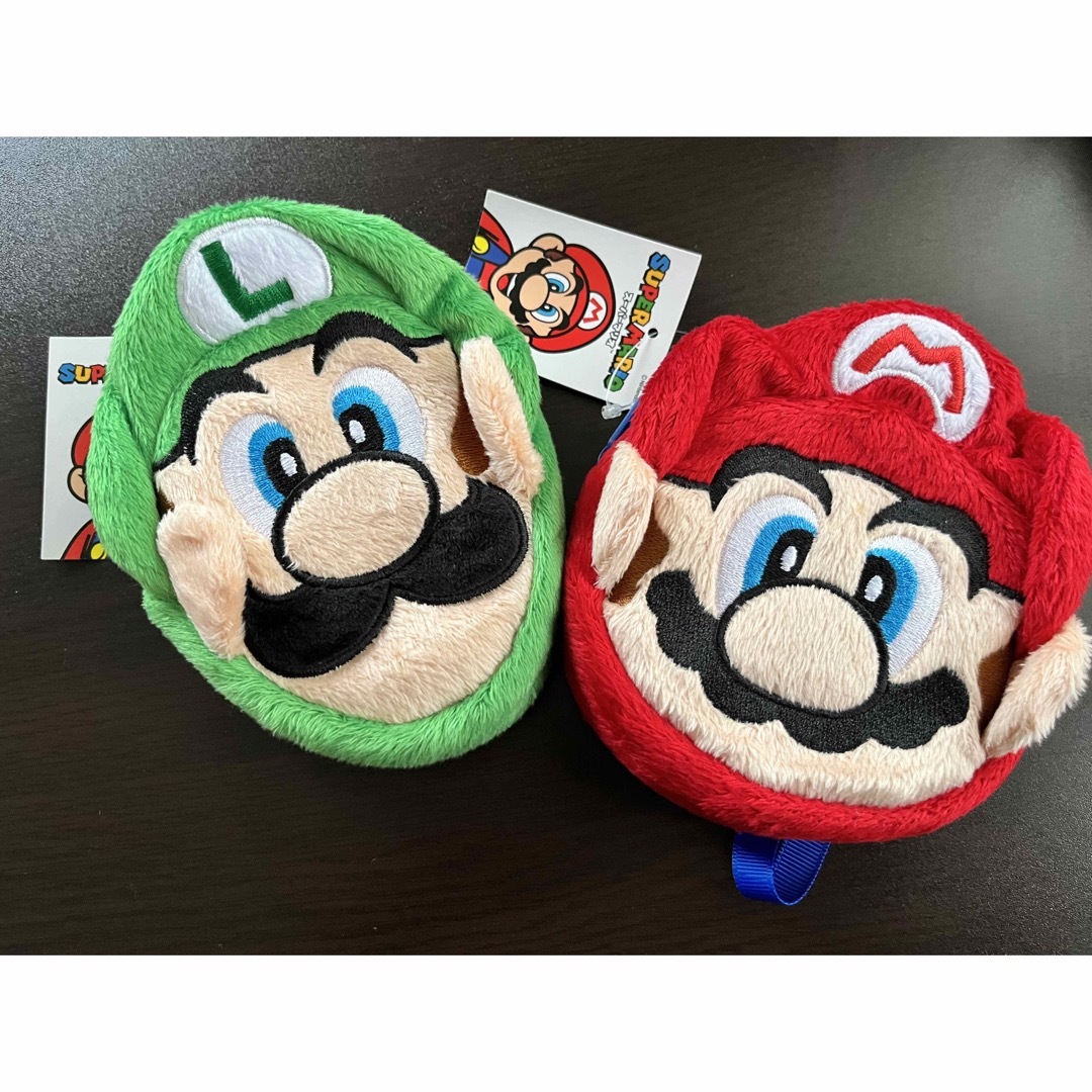 マリオ＆ルイージミニポーチ エンタメ/ホビーのおもちゃ/ぬいぐるみ(キャラクターグッズ)の商品写真