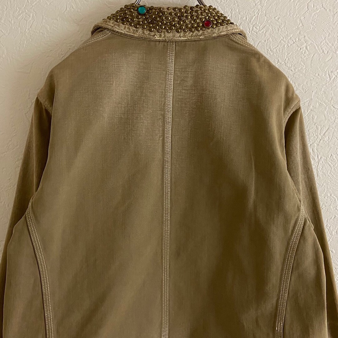 KAPITAL(キャピタル)のKAPITAL KOUNTRY スタッズ ジャケット 加工 メンズのジャケット/アウター(テーラードジャケット)の商品写真