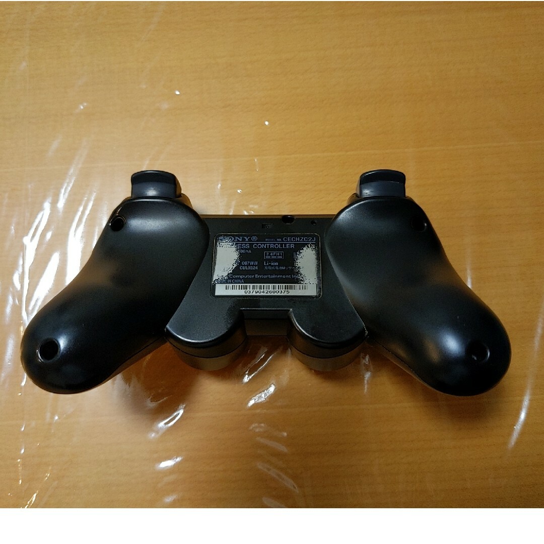 SONY(ソニー)のSONY　DUALSHOCK3　黒 エンタメ/ホビーのゲームソフト/ゲーム機本体(家庭用ゲーム機本体)の商品写真