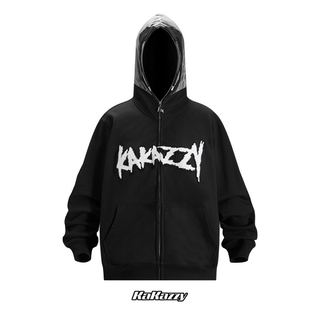 KAKAZZY ボムデビル パーカー ブラック(L在庫処分)の通販 by Y's ...